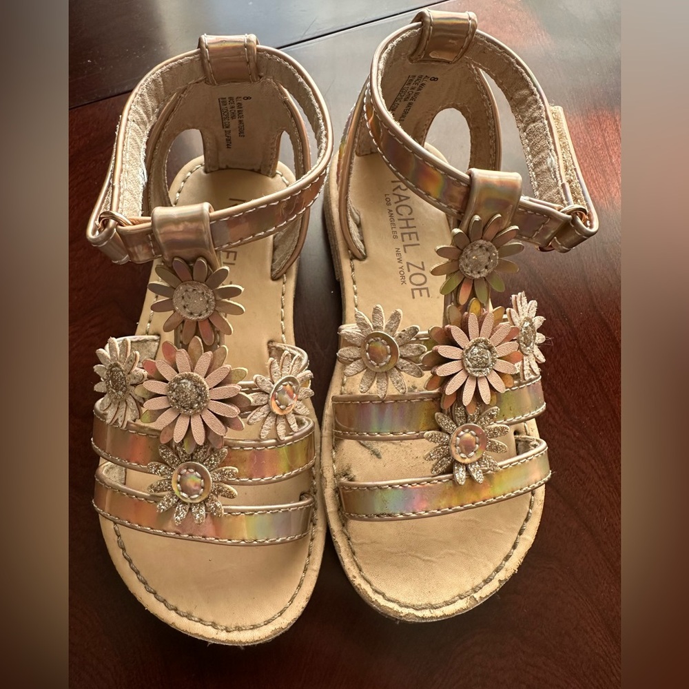 Rachel Zoe Toddler Girl Sandals Size 8